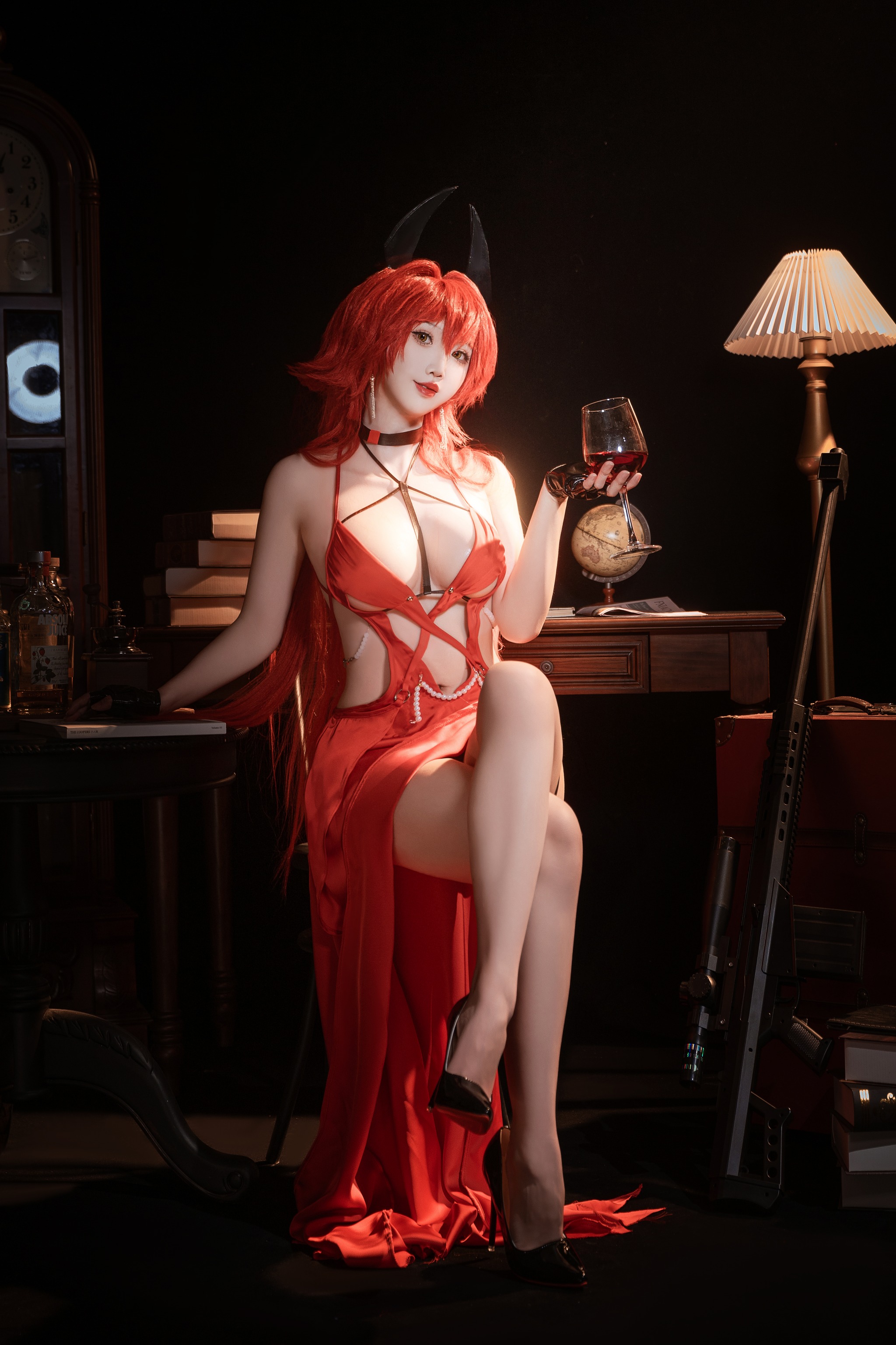 面饼仙儿 - NO.141 Nikke 小红帽礼服 [24P]-XikXak